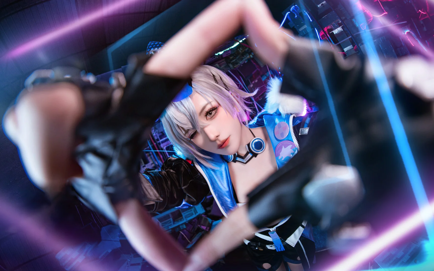 流一喵喵喵喵喵喵美女写真6套合集758MB打包下载-幻彩魔方