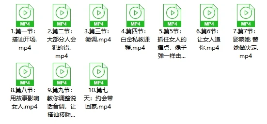 图片[2]-【搭讪接吻课程】马克核心精华速成-知行情感社