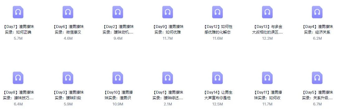 图片[3]-chic原醉《最有趣的撩汉课程：渣男撩妹实录》百度云下载-启明情感网