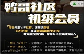 鸭哥社区初级会员（价值199）-知行情感社