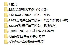 图片[3]-[6.7GB]黑猫染色体《终身制M3系统私教内部课程》-沉潜情感社