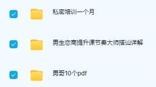 图片[3]-[16.6GB]男哥《高效沟通提升课》网盘下载-知行情感社