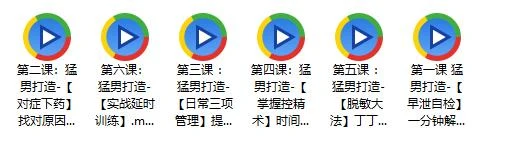 图片[2]-吴么西《男性持久力延时训练营》百度网盘下载【081512】-启明情感网