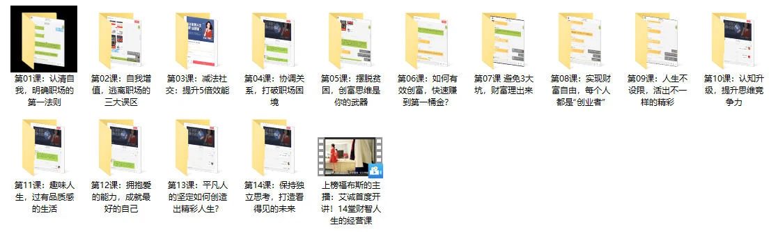 图片[2]-艾诚《14堂财智人生的经营课》完结-启明情感网