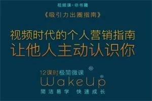 王一名《吸引力出圈指南》让优质的人主动认识你个人品牌营销-心语情感库