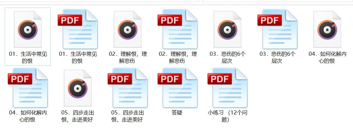 图片[3]-丛非从《总是感觉不开心-如何化解内心的恨、委屈与悲伤（音频+文字稿）》-掌舵行动营