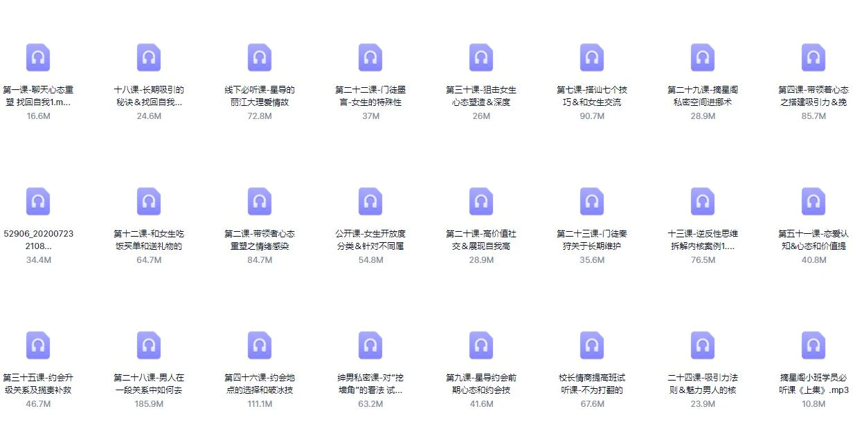 摸鱼情感《星星私教》百度网盘下载【090202】-掌舵行动营