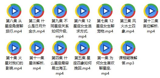 图片[2]-魔卡私教2.0《星座恋爱锦囊》百度网盘下载【081601】-心途成长社