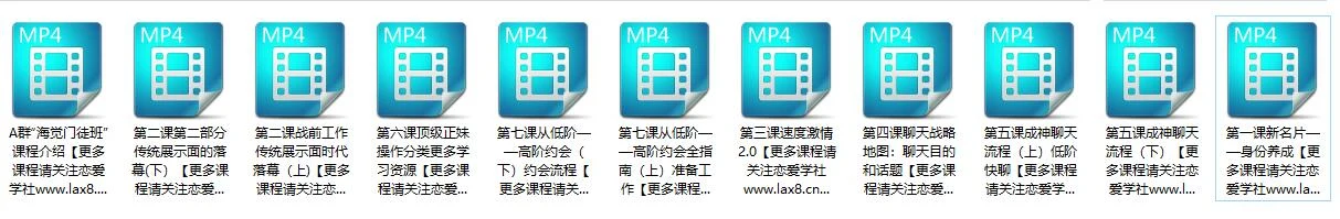 图片[2]-【价值4299】男生恋爱教程-海觉门徒班百度网盘下载【080706】-知行情感社