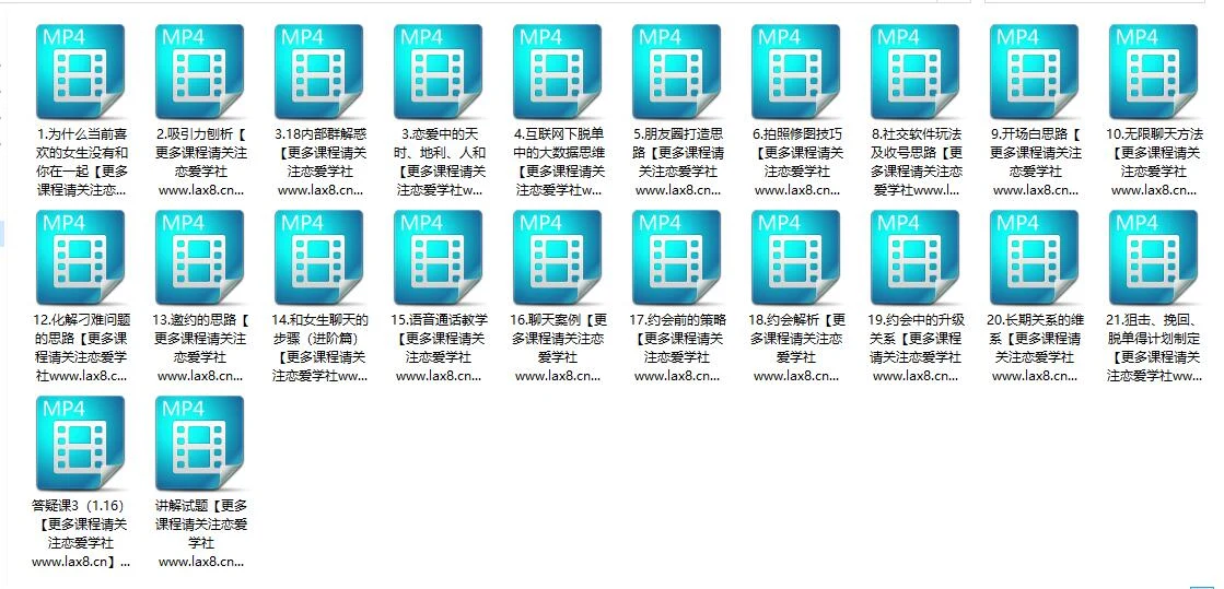 图片[2]-大橙1.0《脱单必修课》百度网盘下载【080606】-初心情感社