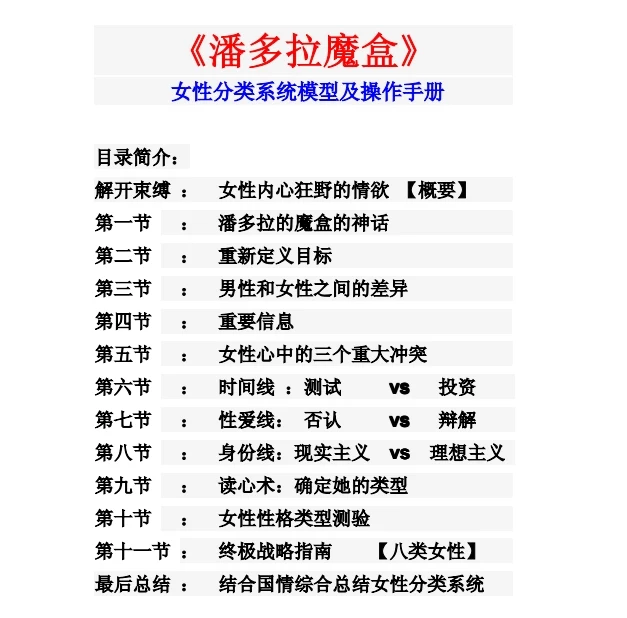 图片[3]-《女性分类模型操作》pdf电子版/无水印-沉沉情感网