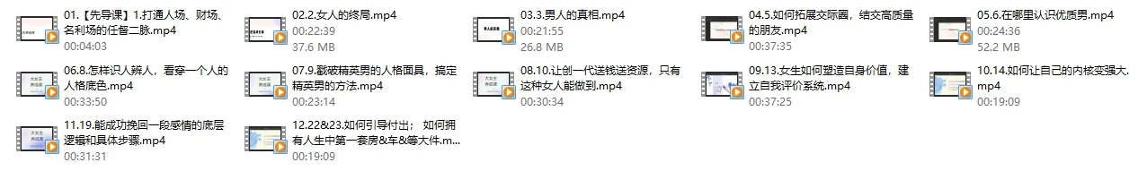 图片[2]-麻辣小K《大女主养成课 》-启明情感网