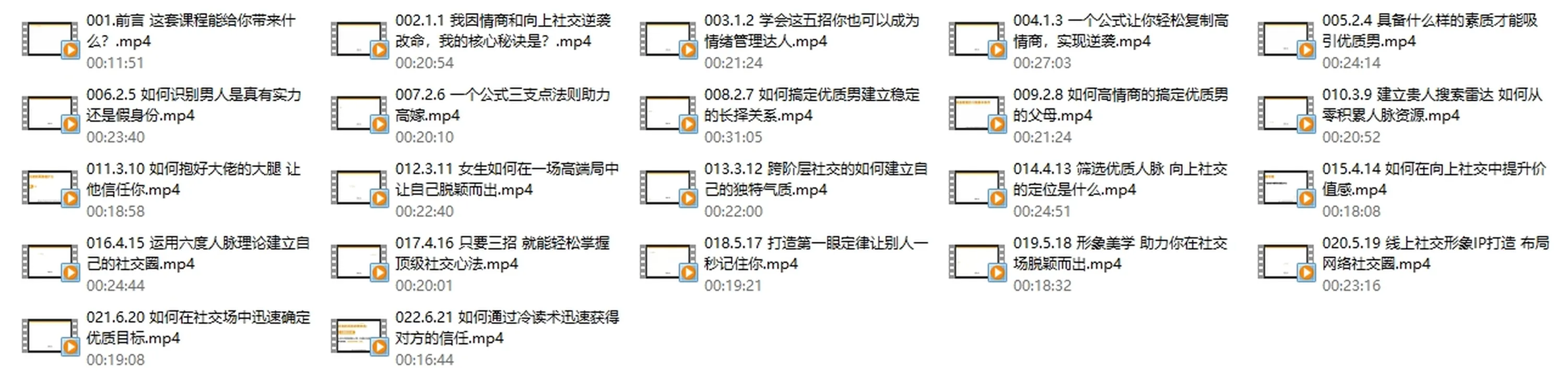 图片[3]-MU姐《高嫁实操秘籍-向上社交》系列课-掌舵行动营