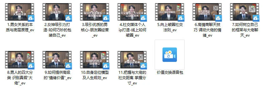图片[2]-梵公子《向上社交破圈升思维课》-沉沉情感网