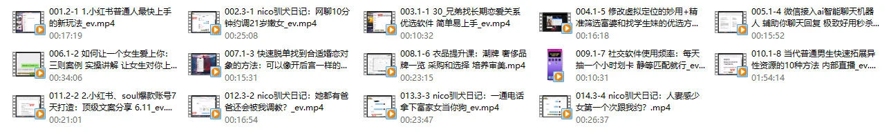 图片[2]-一只流氓兔《互联网顶级把妹神技》14节全-铁锚资源库