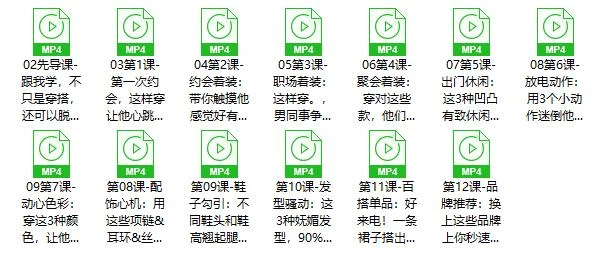 图片[3]-黄千泫《12堂脱单穿搭技巧：让男神对你一见钟情》价值199-知行情感社