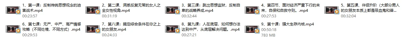 图片[2]-本渡情感《普通男性升阶之道》9节-初心情感社