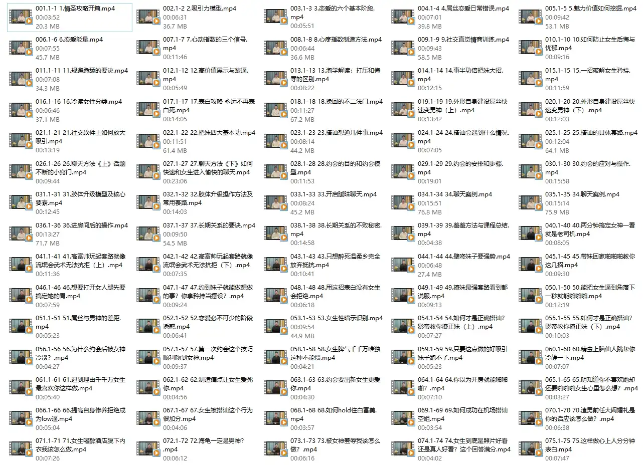 图片[3]-懂你的子明《情圣攻略》75节-沉潜情感社