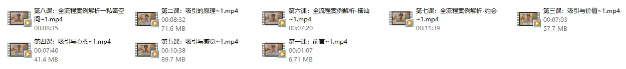 图片[2]-极速吸引《吸引课》让你成为1%的男人-初心情感社