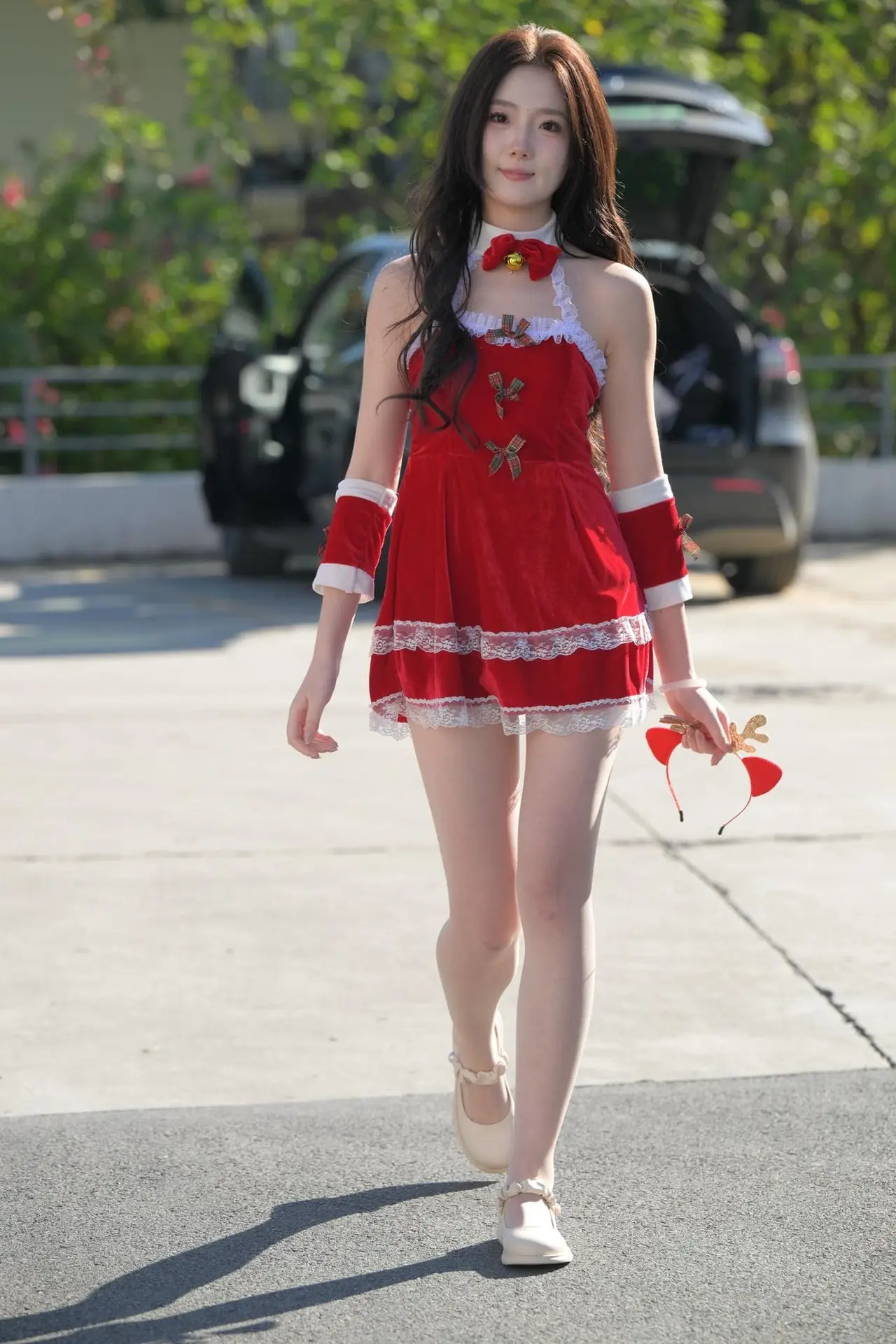 图片[2]-魔镜街拍羊小咩咩 – 圣诞主题街拍1320图 22GB合集-艳蜜阁楼