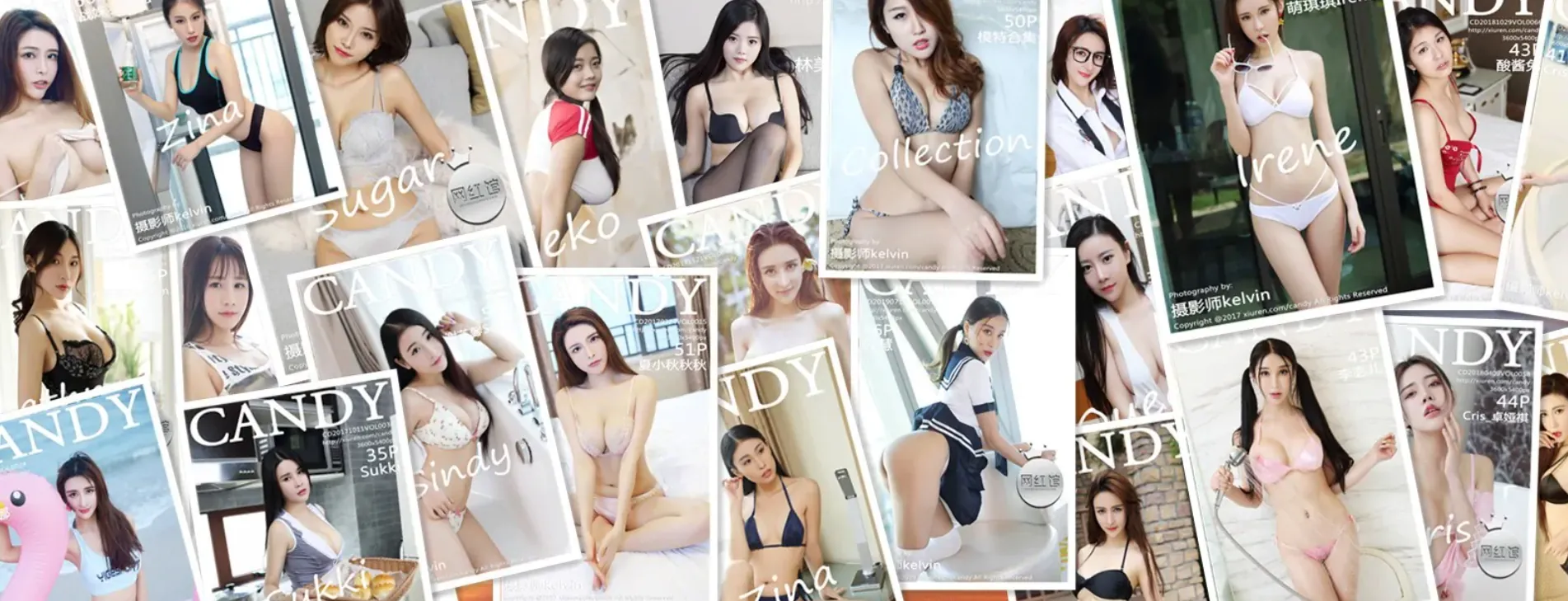 秀人旗下《网红馆》（糖果画报）全套2016年至2021年写真合集001-085全套-星见资源网
