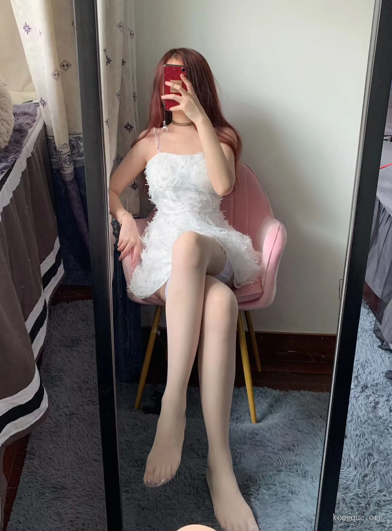 图片[2]-提袜少女 朋友圈收费系列套图视频-飞飞美女馆