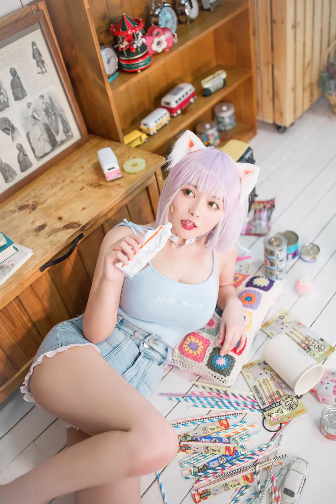 图片[3]-coser网红《黑猫猫》全套+随包视频（自动更新）-星见资源网