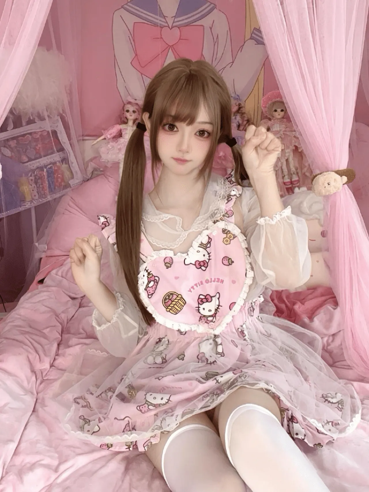 图片[1]-抖音卿卿超甜写真合集：甜美系博主的视觉魅力解析-云图社区