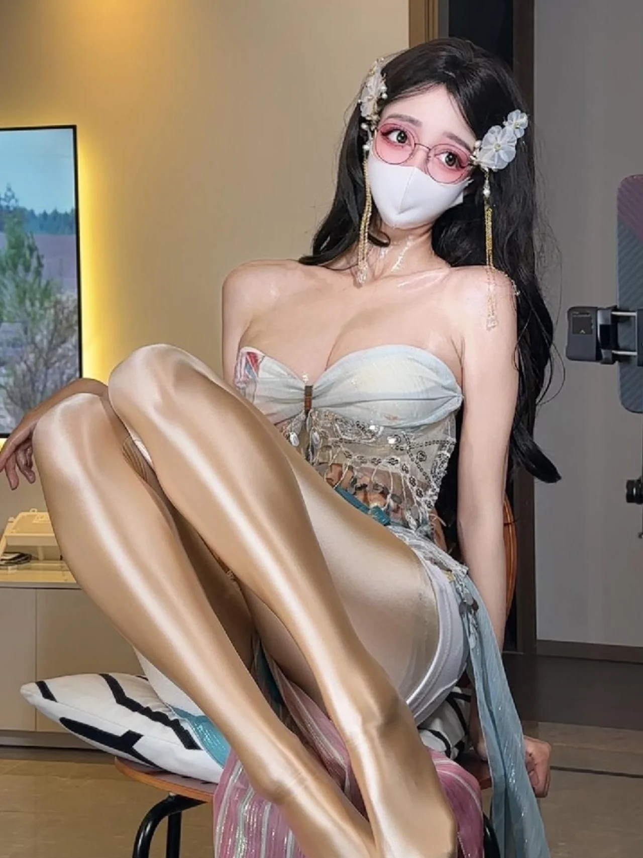 图片[1]-桂芬抖音秘语空间：229图36视频写真集-流光绘卷