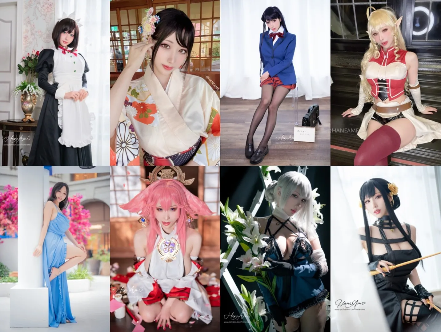 HaneAme雨波美女写真合集 395套 162GB资源下载-灵眸阁楼