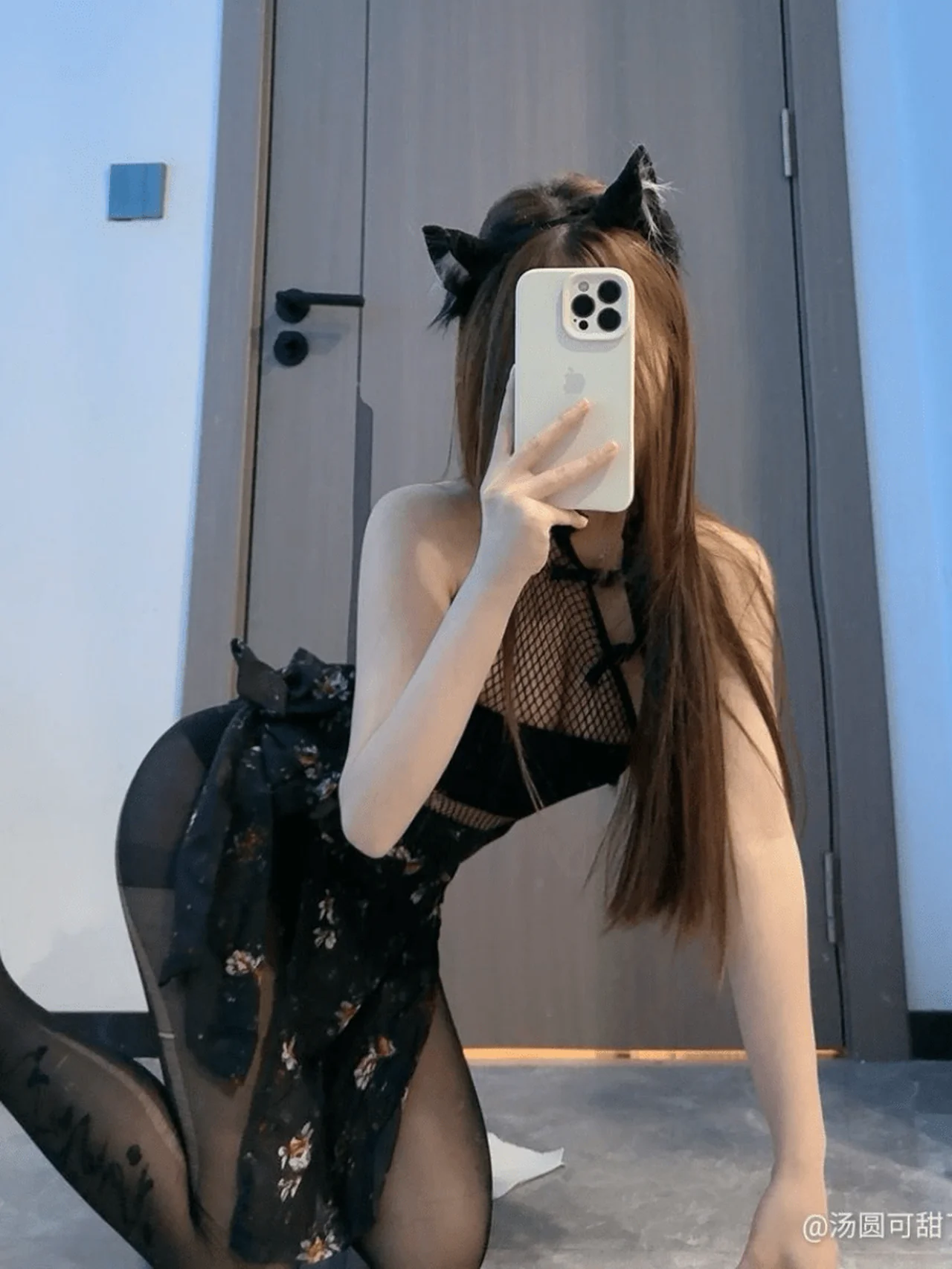 图片[1]-抖音汤圆可甜了写真合集 汤圆丝发圈美图欣赏-灵眸阁楼